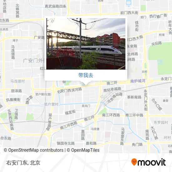 右安门东地图