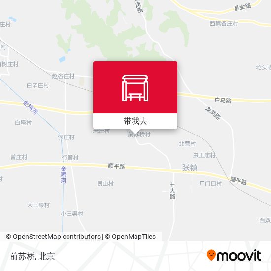 前苏桥地图
