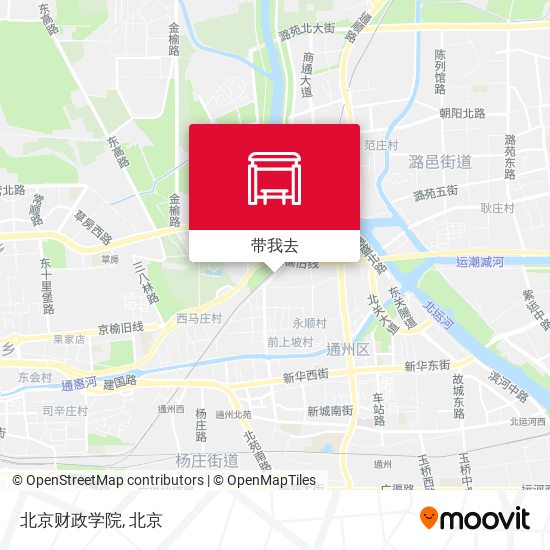 北京财政学院地图