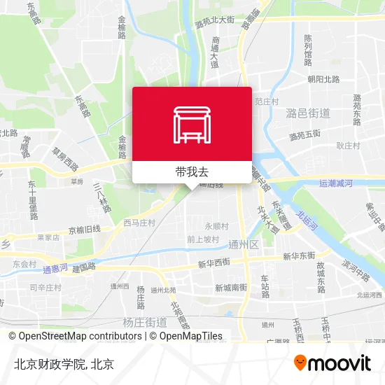 北京财政学院地图
