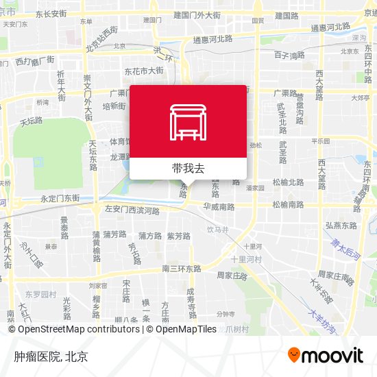 肿瘤医院地图
