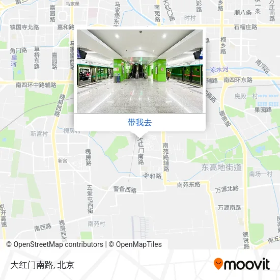 大红门南路地图