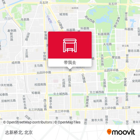 志新桥北地图