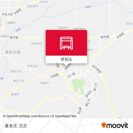 夏各庄地图