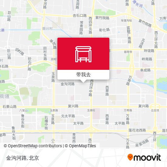 金沟河路地图