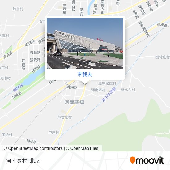 河南寨村地图