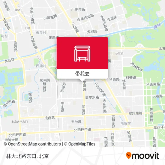 林大北路东口地图