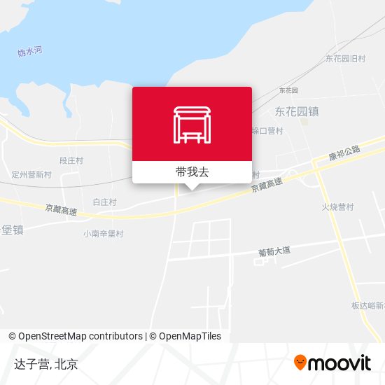 达子营地图