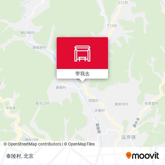 泰陵村地图