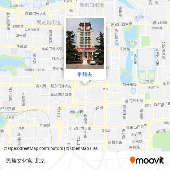 民族文化宫地图