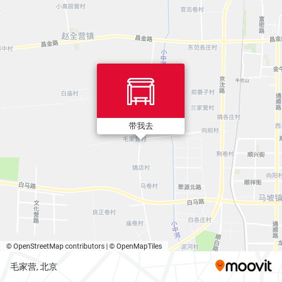 毛家营地图
