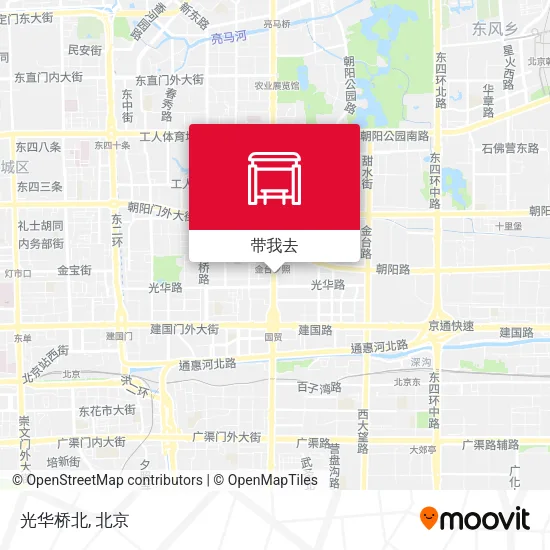 光华桥北地图