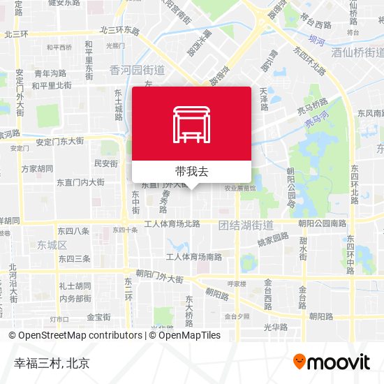 幸福三村地图
