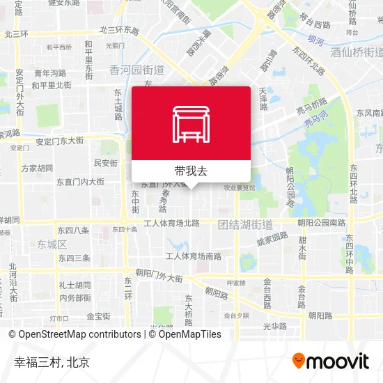 幸福三村地图