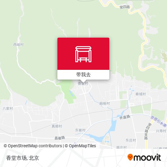 香堂市场地图