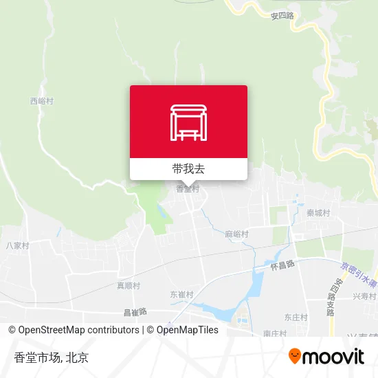 香堂市场地图