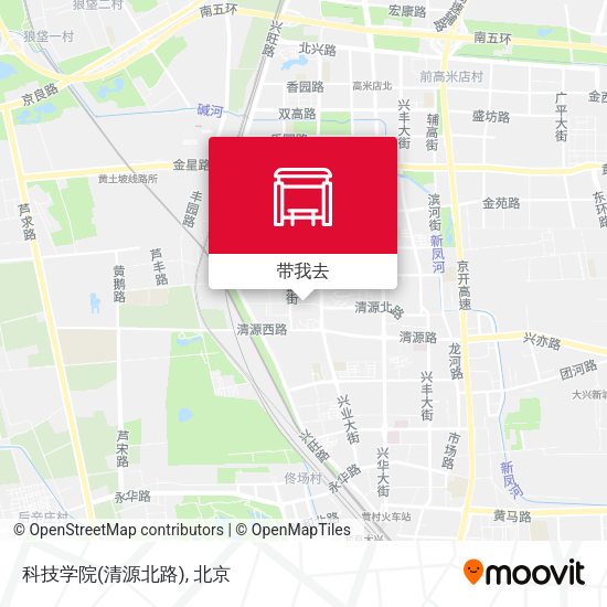 科技学院(清源北路)地图