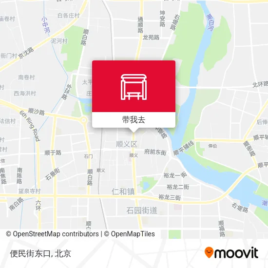 便民街东口地图