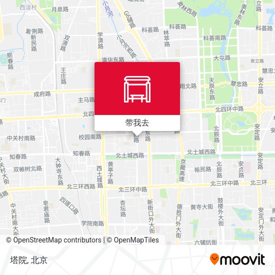 塔院地图