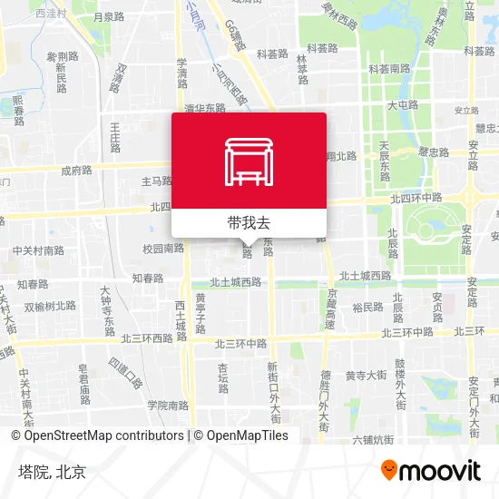 塔院地图