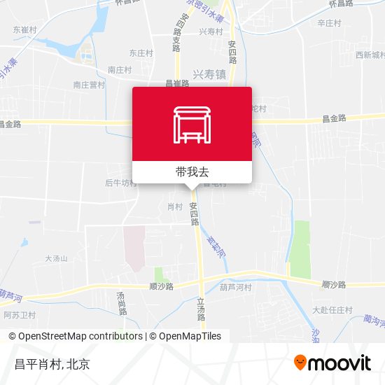 昌平肖村地图
