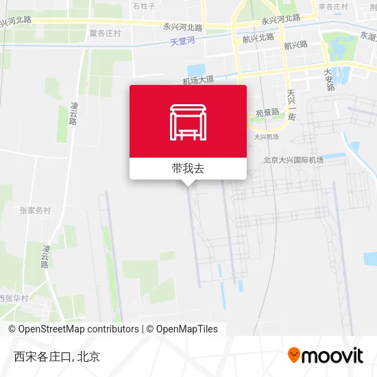 西宋各庄口地图