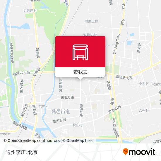 通州李庄地图