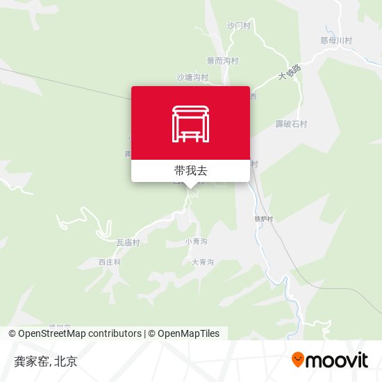 龚家窑地图