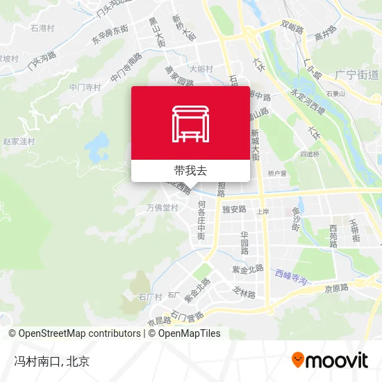 冯村南口地图
