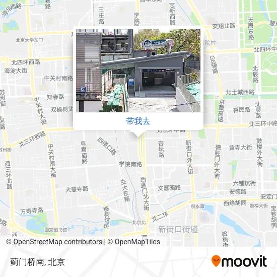 蓟门桥南地图