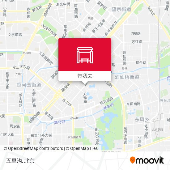 五里沟地图