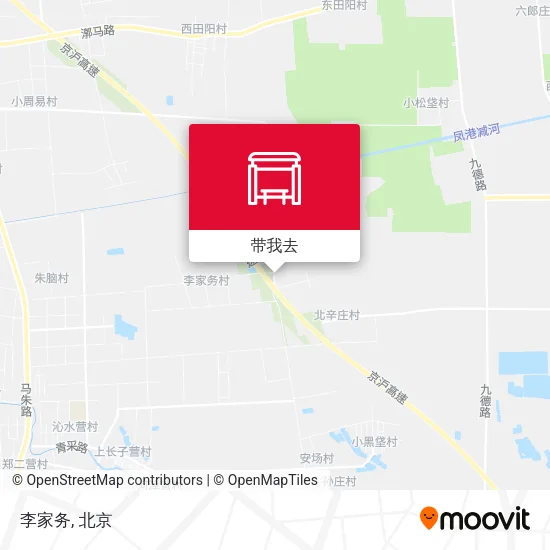 李家务地图