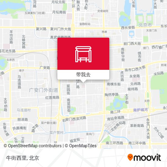 牛街西里地图