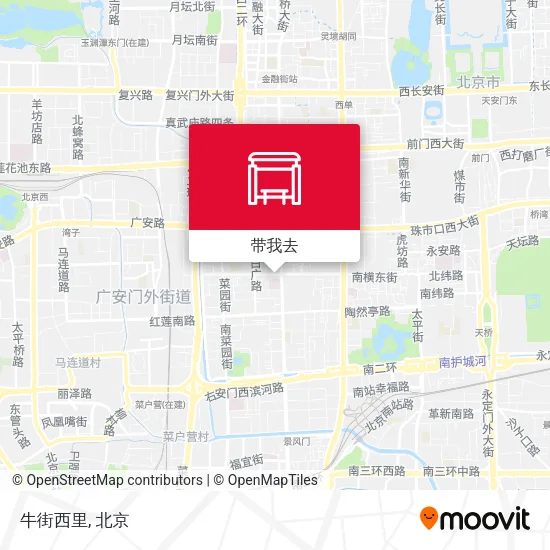 牛街西里地图