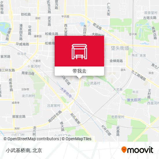 小武基桥南地图
