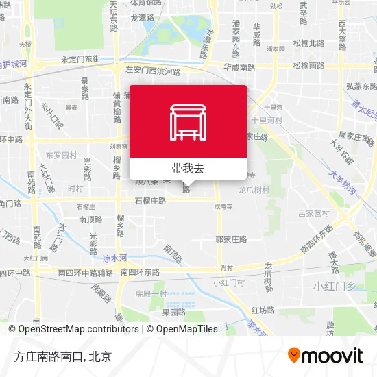 方庄南路南口地图