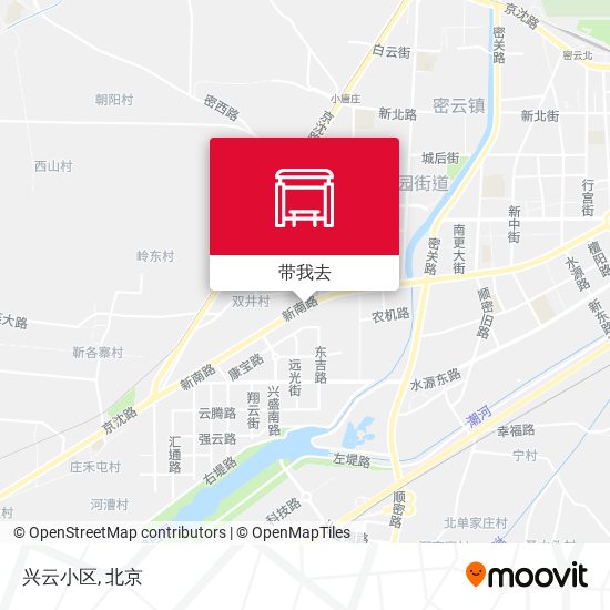 兴云小区地图