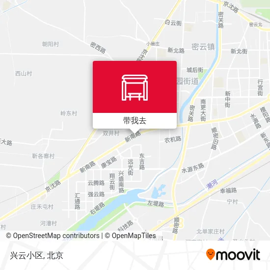 兴云小区地图