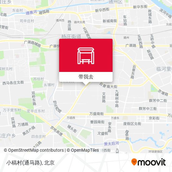 小稿村(通马路)地图