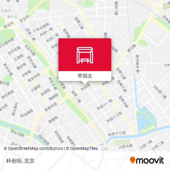 科创街地图