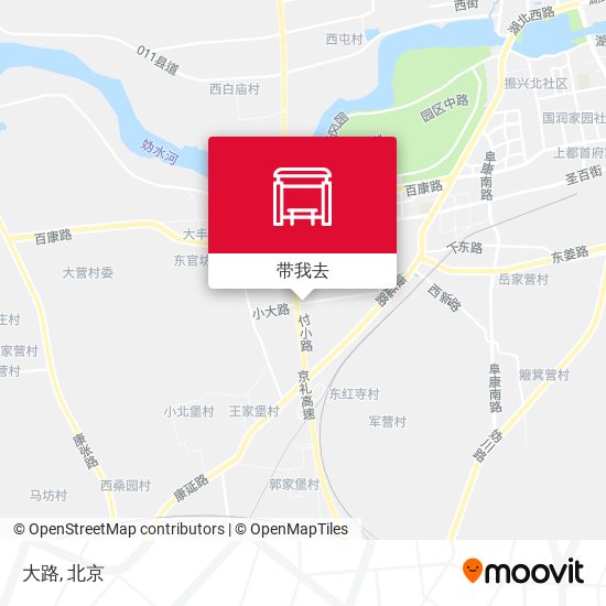 大路地图