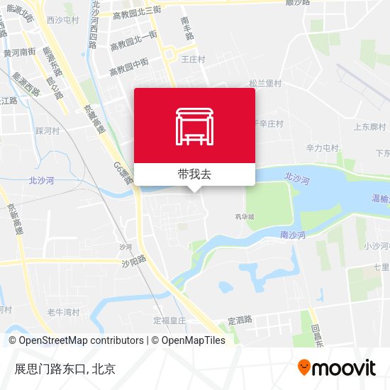 展思门路东口地图