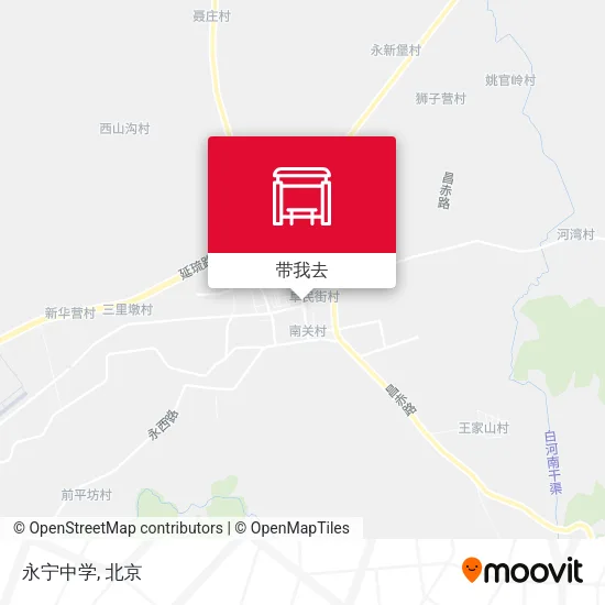 永宁中学地图