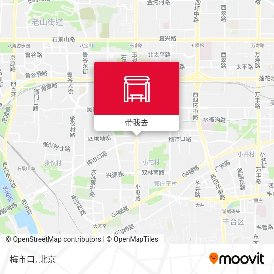 梅市口地图