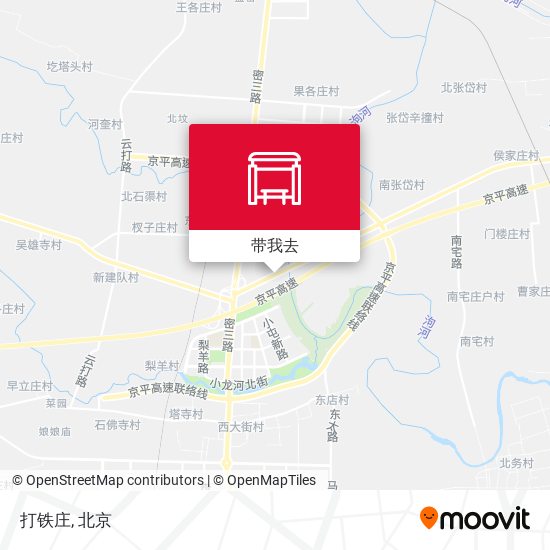 打铁庄地图