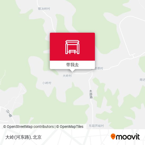 大岭(河东路)地图