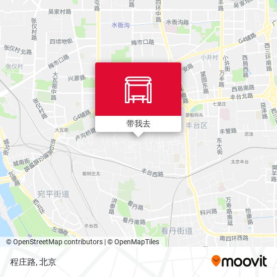 程庄路地图