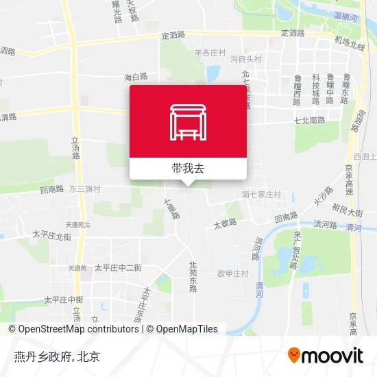 燕丹乡政府地图