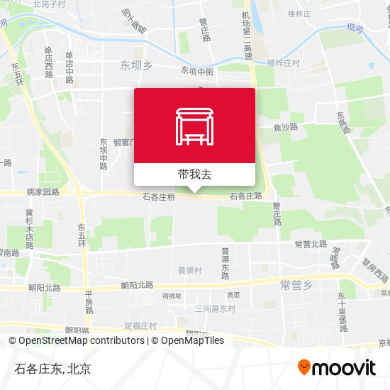 石各庄东地图