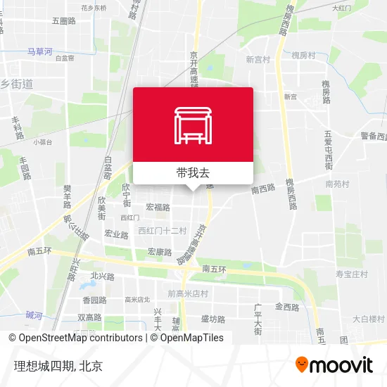 理想城四期地图